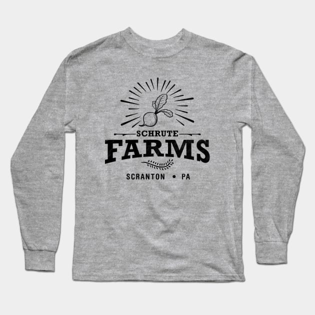 SCHRUTE FARMS - Scraton PA Long Sleeve T-Shirt by tvshirts